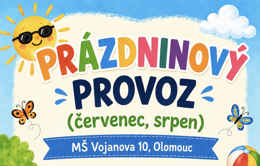 Letní provoz MŠ